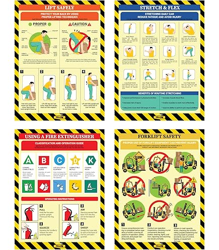 WAREHOUSE COMPANY ポスター 大判 Amazon.com: Warehouse & Storage Safety A2 Poster, Laminated